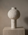 Tall Moon Jar (White)