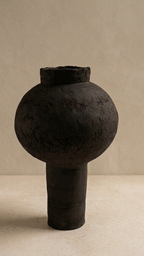 Tall Moon Jar (Brown)