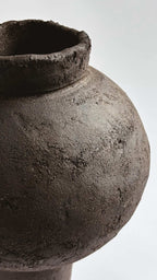 Tall Moon Jar (Brown)