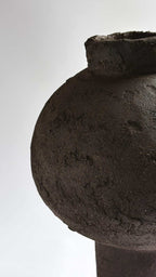 Tall Moon Jar (Brown)