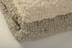 Clouds Merino Wool Cushion — Hand-Spun, Natural Ivory