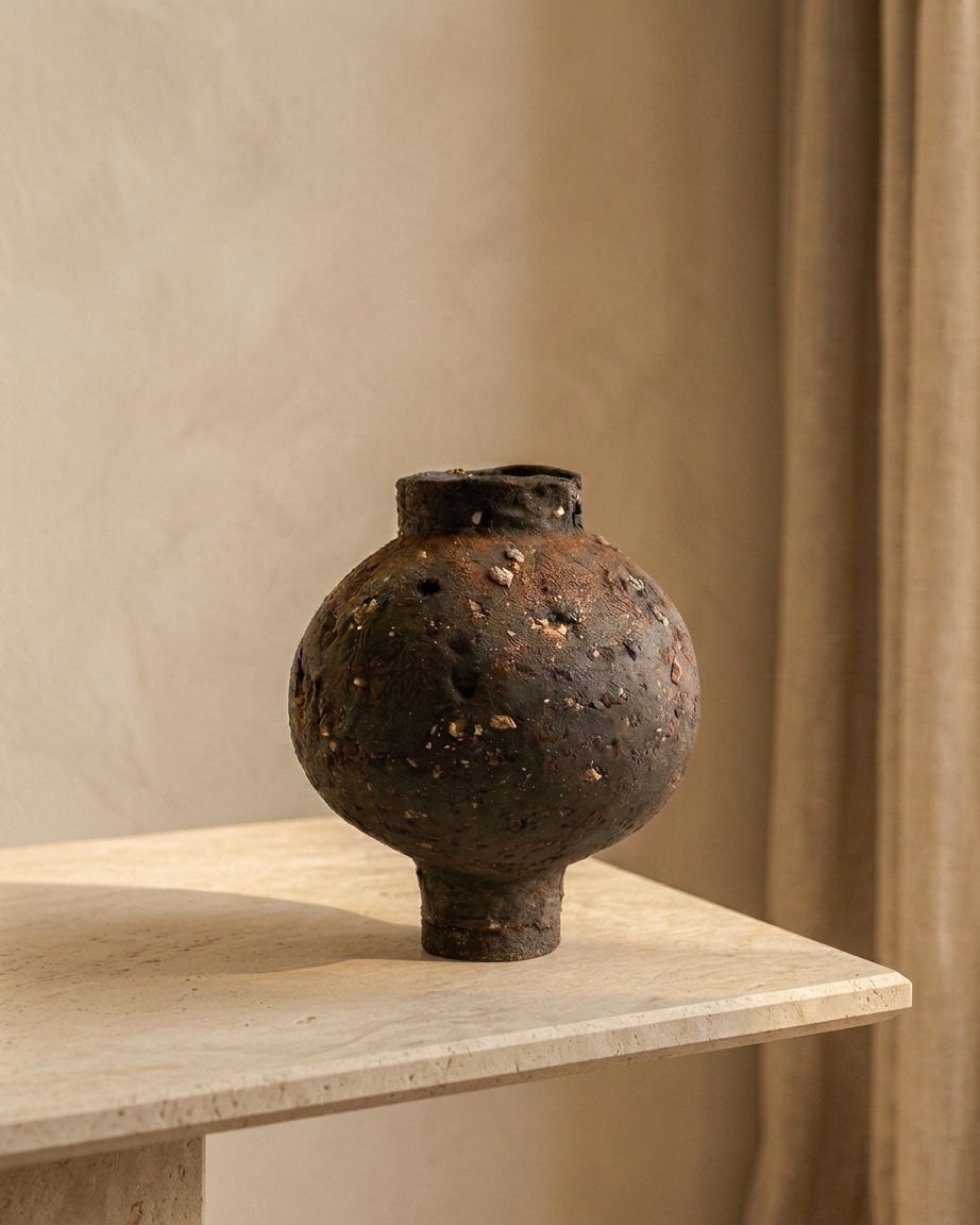 Rocky Moon Jar N.1