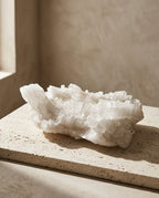 Quiet Form II — Milky Quartz Cluster