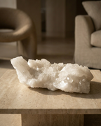 Quiet Form II — Milky Quartz Cluster
