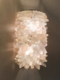 ROXI Crystal Wall Sconce — Brazilian Quartz