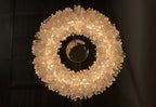 ROXI Crystal Halo Chandelier — Brazilian Quartz